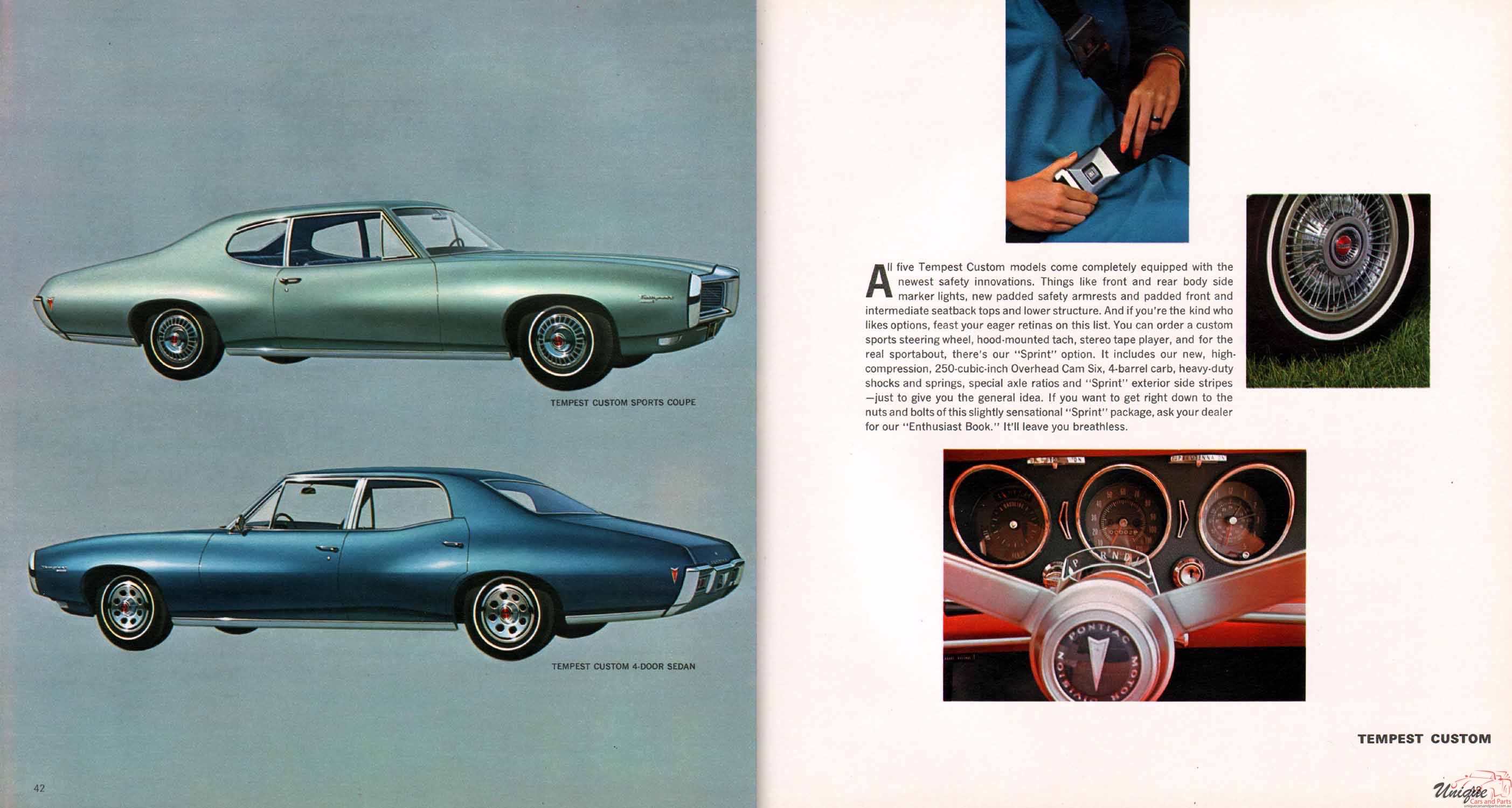 1968 Pontiac Prestige Brochure Page 12